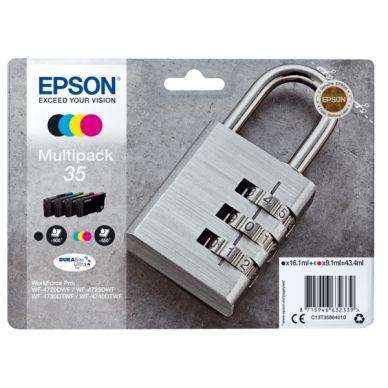 Epson WorkForce Pro WF-4700 Series Blekkpatron MultiPack Bk,C,M,Y on Productcaster.