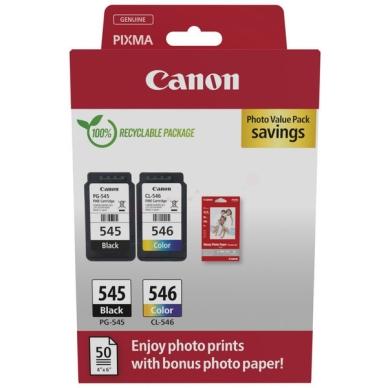 Canon Pixma TR 4651 Multipack PG-545 & CL-546 + 50 ark fotopapir on Productcaster.