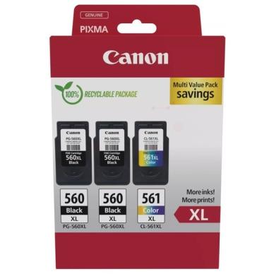 Canon Pixma TS 5352 Multipack 2x PG-560XL + 1x CL-561XL on Productcaster.