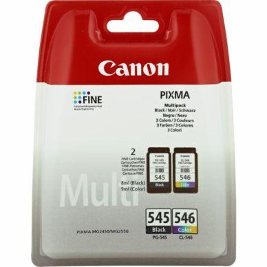 Canon Pixma TR 4550 CANON PG-545 CL 546 Blekkpatron Multipack BK + CMY on Productcaster.