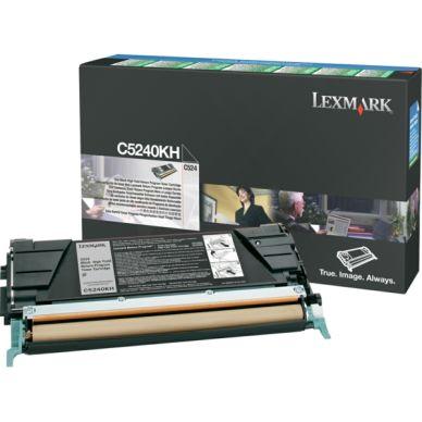 Lexmark Optra C530 Tonerkassette sort 8.000 sider return on Productcaster.