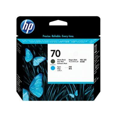 HP HP 70 Printhoved mat sort cyan C9404A on Productcaster.