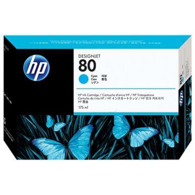 Hp DesignJet 1050C HP 80 Blekkpatron cyan on Productcaster.