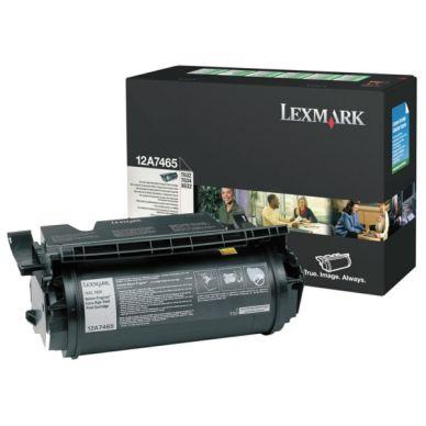 Lexmark 12A7465 Tonerkassett sort 32.000 sider RETURN on Productcaster.