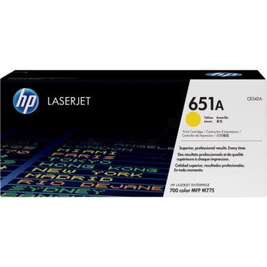 Hp LaserJet Enterprise 700 Color M 775 zm MFP Gul toner (HP 651A), 16 000 sidor on Productcaster.