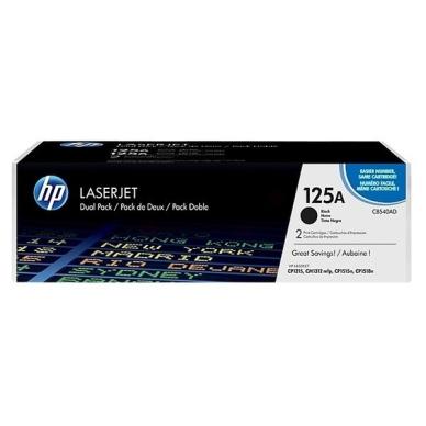 Hp Color LaserJet CM 1312 CB MFP HP 125A Tonerkassette sort on Productcaster.