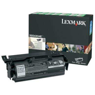 Lexmark X 656 DE MFP Tonerkassett svart 36.000 sider on Productcaster.