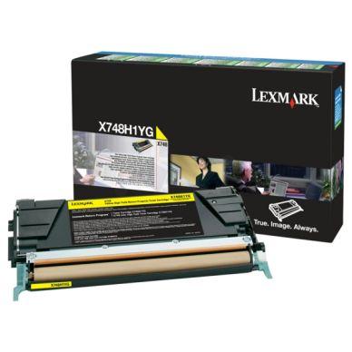 Lexmark X748H1YG Värikasetti keltainen 10.000 sivua on Productcaster.