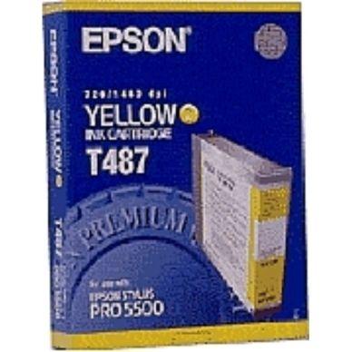 Epson Color Proofer 5500 EPSON T487 Blekkpatron gul on Productcaster.