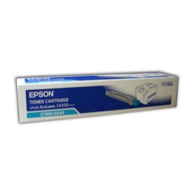 Epson Aculaser C 4200 N Tonerkassett cyan 8.000 sider on Productcaster.