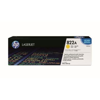 Hp Color LaserJet 9500 Series HP 822A Tonerkassett Gul on Productcaster.