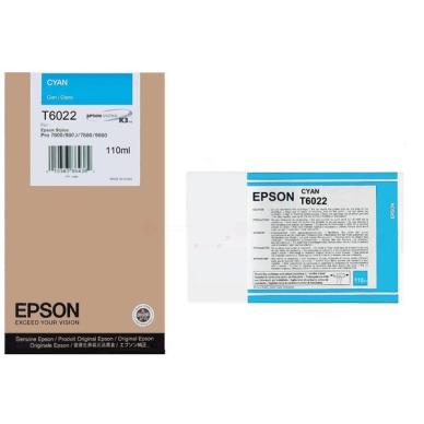 Epson Stylus Pro 9880 EPSON T6022 Mustepatruuna Cyan on Productcaster.