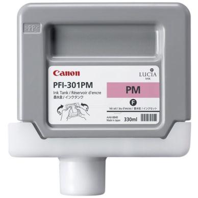 Canon imagePROGRAF iPF8000S CANON PFI-301 PM Blekkpatron lys magenta on Productcaster.