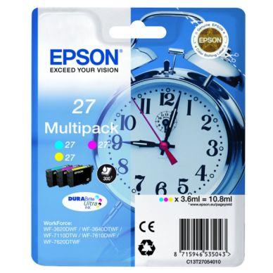 Epson Workforce WF-3640DTWF Blækpatron MultiPack C,M,Y 3x350 sider3x3,6 ml on Productcaster.