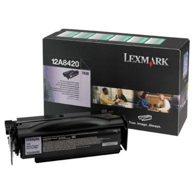 Lexmark T 430 Series Tonerkassett svart 6.000 sidor return on Productcaster.