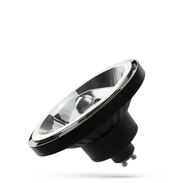 AR111 LED Lampa Spot GU10 10W/830 1000 lumen svart on Productcaster.