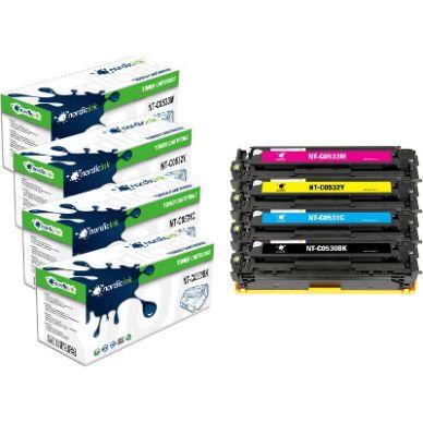 Yhteensopiva Hp Color LaserJet CP 2000 Series Paket med 4 st kompatibla toners. BK/C/M/Y on Productcaster.