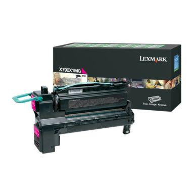 Lexmark X792dtme Tonerkassett magenta 20.000 sider on Productcaster.