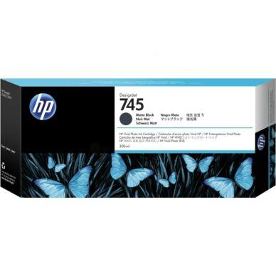 Hp DesignJet Z 2600 PS HP 745 Blekkpatron mattsvart on Productcaster.