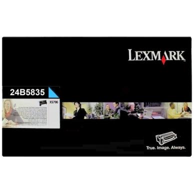 Lexmark XS 796 DE Tonerkassett Cyan, 18.000 Sidor on Productcaster.