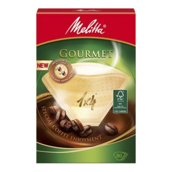 Melitta Kaffefilter Gourmet 1x4 80-p on Productcaster.