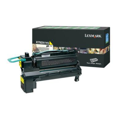 Lexmark X792dtpe Tonerkassett gul 20.000 sidor on Productcaster.