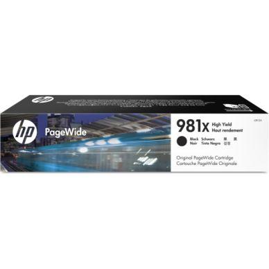 Hp PageWide Managed Color Flow MFP E 58650 z HP 981X Bläckpatron Svart on Productcaster.