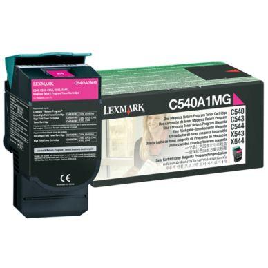 Lexmark C544n Värikasetti magenta 1.000 sivua return on Productcaster.