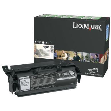 Lexmark X 650 DE Värikasetti musta 25.000 sivua, High Yield, return on Productcaster.