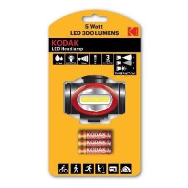 Kodak LED Pannlampa 300 lumen inklusive 3AAA batterier on Productcaster.