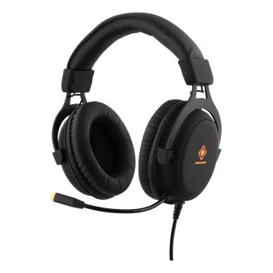 Deltaco DH310 Gaming Headset 57mm, LED, svart on Productcaster.