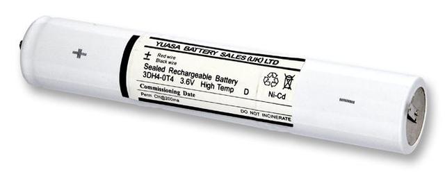 Yuasa 3.6V 4Ah Ni-Cd Emergency Lighting 3x D Battery Pack - Tagged, Inline on Productcaster.