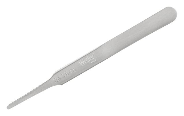 Weller Erem 120mm Precision Tweezers, Straight Round Tips on Productcaster.