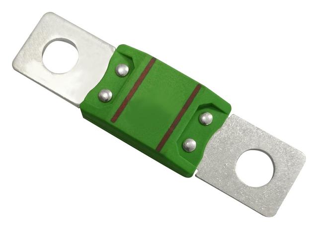 Multicomp Pro Automotive EV Fuse, Bolt On, 68.5mm x 16.5mm, 70V, 50A on Productcaster.