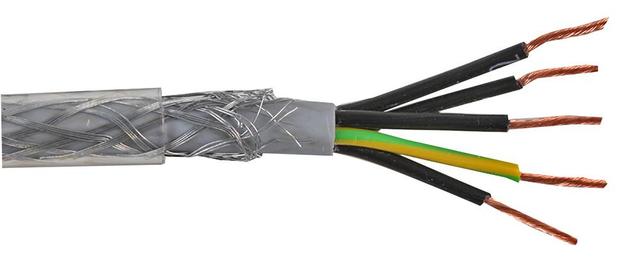 Pro Elec 5 Core SY Control Cable, 2.50mm, 50m on Productcaster.