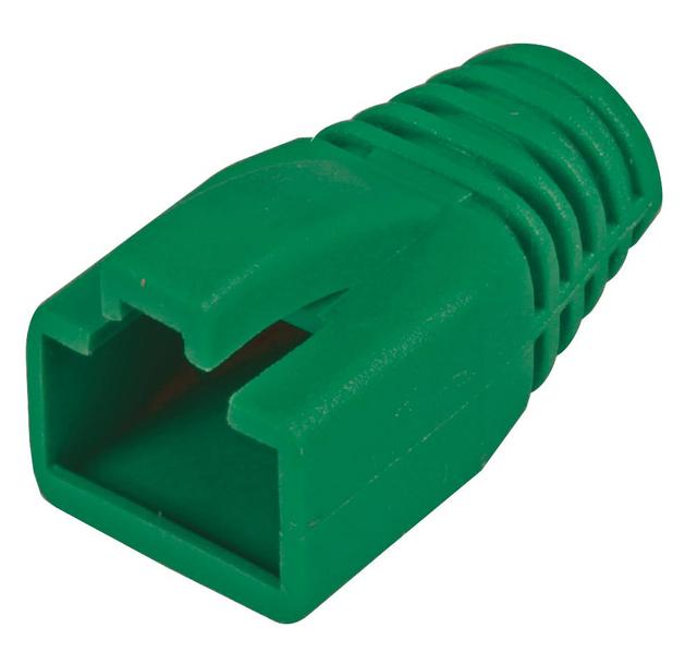 Pro Signal RJ45 Strain Relief Boots, Green, Pack Of 5 on Productcaster.