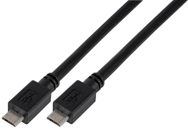 Pro Signal Micro B Male to Micro B Male USB 2.0 Cable, 2m Black on Productcaster.