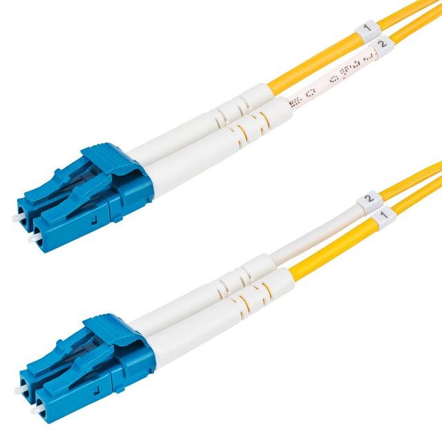 Startech Single Mode OS2 LC-LC Duplex LSOH Fibre Optic Patch Lead, 1m on Productcaster.