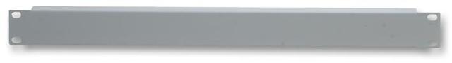 Penn Elcom 19" Blank Rack Panel, Grey - 2U Flanged on Productcaster.