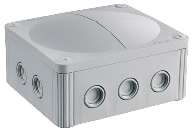 Wiska Combi 1210 Light Grey Junction Box Enclosure on Productcaster.