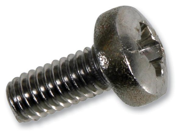 M6 x 16mm Stainless Steel Pan Head Pozidriv Machine Screws, 25 Pack on Productcaster.