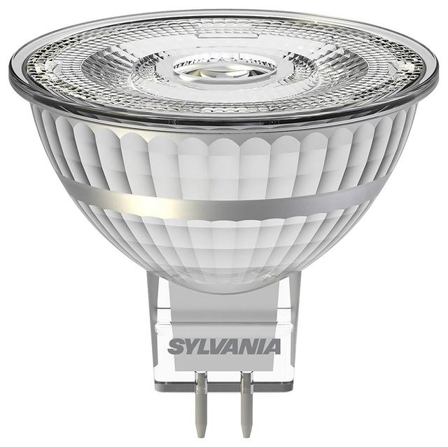 Sylvania 7.5W LED MR16 Bulb, GU5.3, 3000K, 621lm, Dimmable on Productcaster.