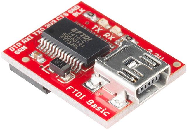 Sparkfun Electronics 3.3V FTDI Basic Breakout Board on Productcaster.