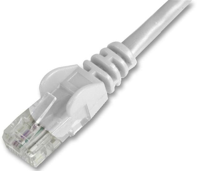 Pro Signal 1m White Cat5e Snagless UTP Ethernet Patch Lead on Productcaster.