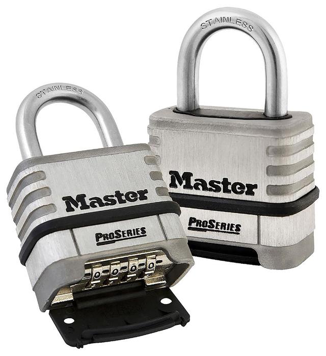 Master Lock 58mm ProSeries Stainless Steel Combination Padlock on Productcaster.