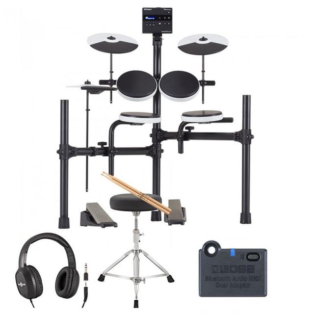 Roland TD-02K V-Drums Electronic Drum Kit Bundle on Productcaster.