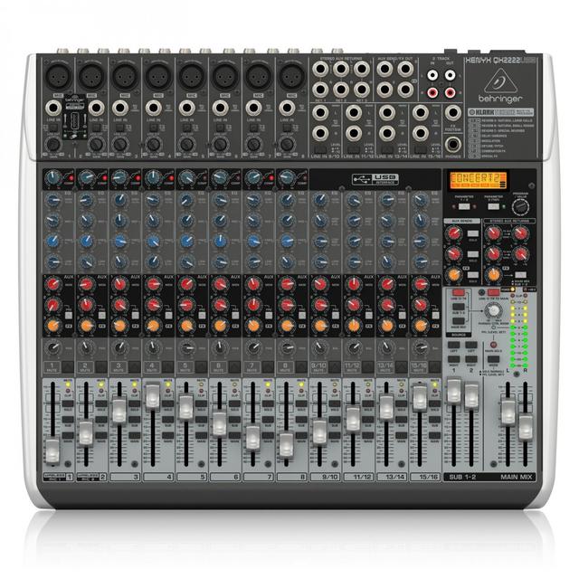 Behringer Xenyx QX2222USB USB Mixer on Productcaster.