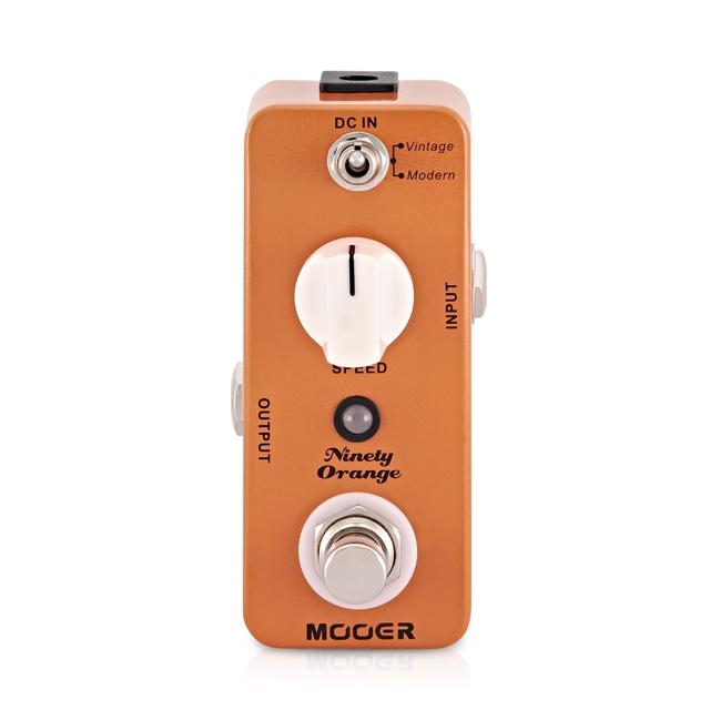 Mooer MPH1 Ninety Orange Analog Phaser Pedal on Productcaster.