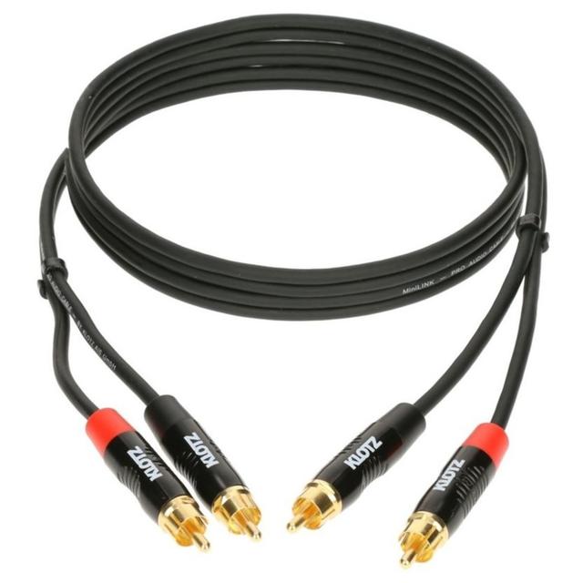 Klotz MiniLink Pro RCA Audio Cable, 1.5m on Productcaster.