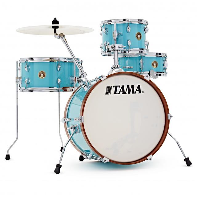 Tama Club-Jam Kit de Fûts Compact avec pied de Cymbale, Aqua Blue on Productcaster.